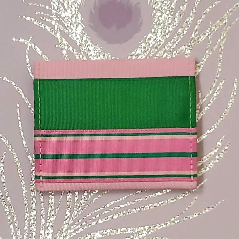 🔹NWOT🔹 Handmade Preppy Grosgrain Ribbon Wallet